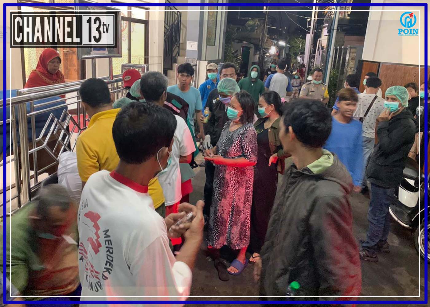 Infaq Sukarela, DPP KNPI Bagi Masker Gratis, Donasi Internal DPP KNPI Bagi Masker Ke Warga Jakarta