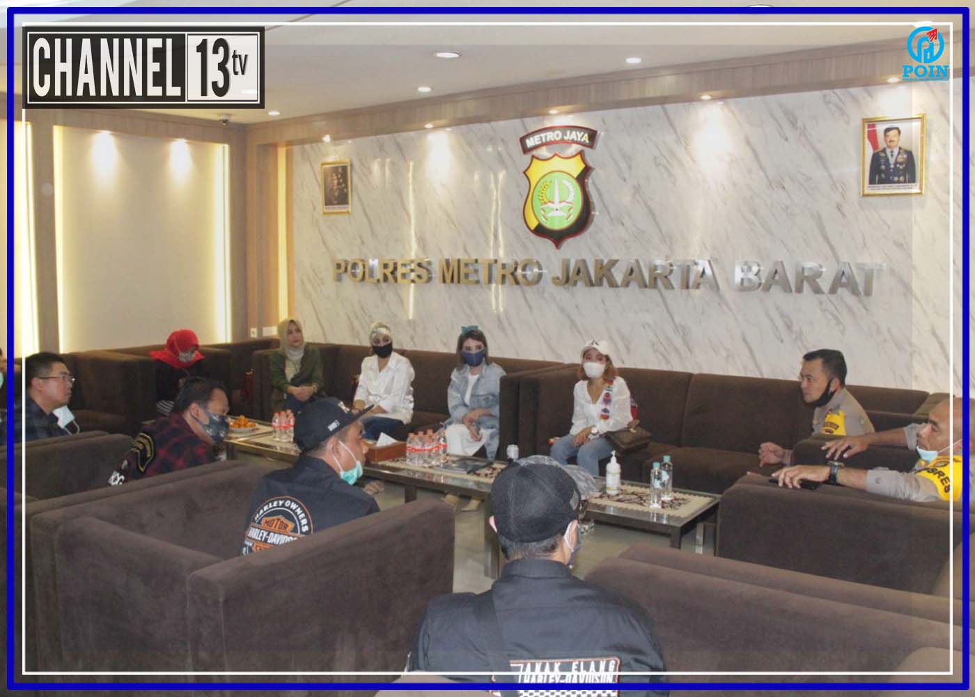 Empathy Building Polres Metro Jakarta Barat Dapat Apresiasi Kalangan Artis, Harley Owners & IPM