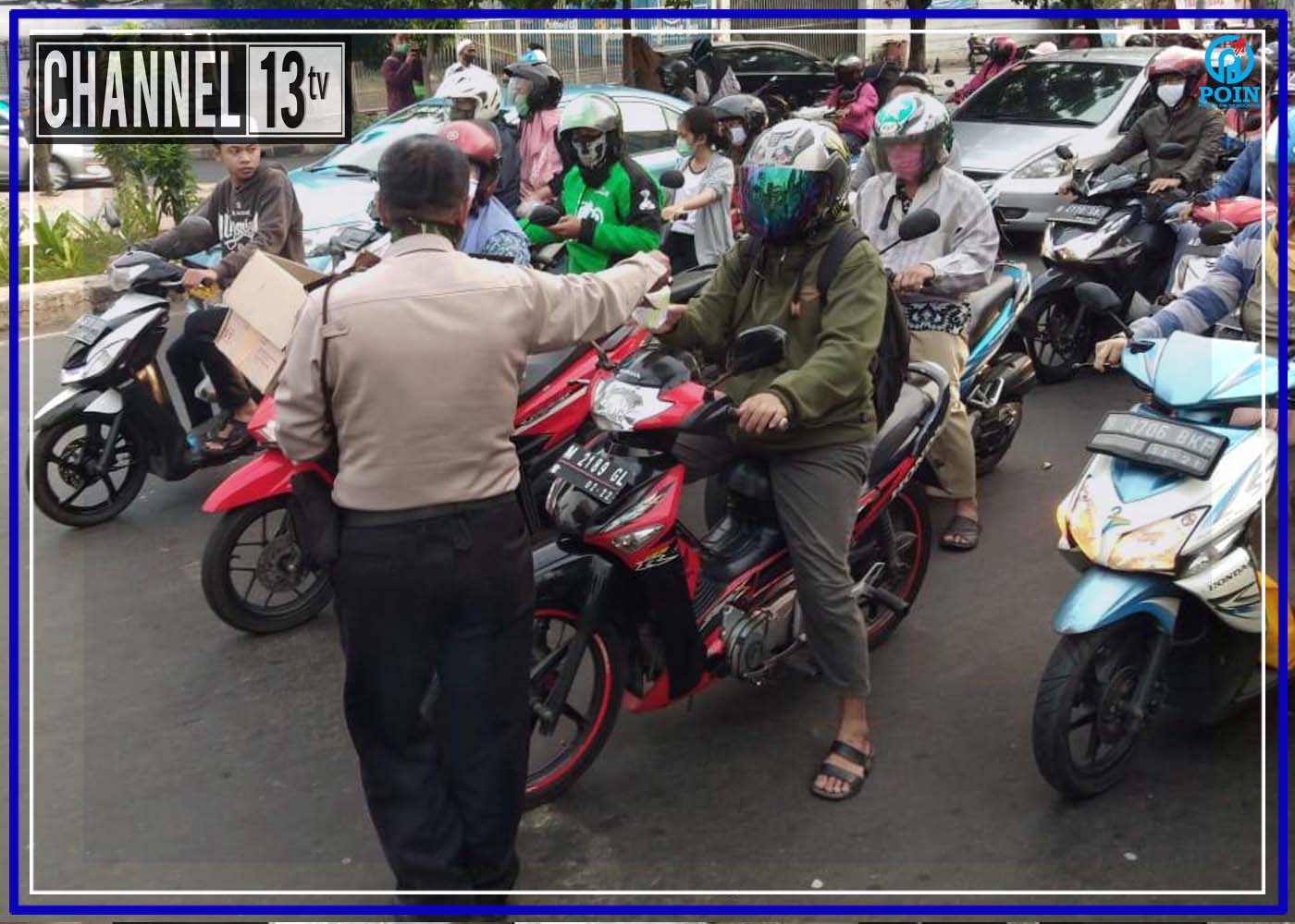 Ramadhan ke 15, Polsek Kebon Jeruk Distrubusikan Bantuan Kemanusiaan Bhayangkari Polres Metro Jakarta Barat