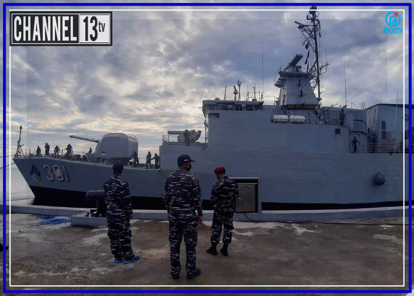 Dua Kapal Perang TNI AL Jajaran Koarmada II, Sandar Di Lanal Mamuju