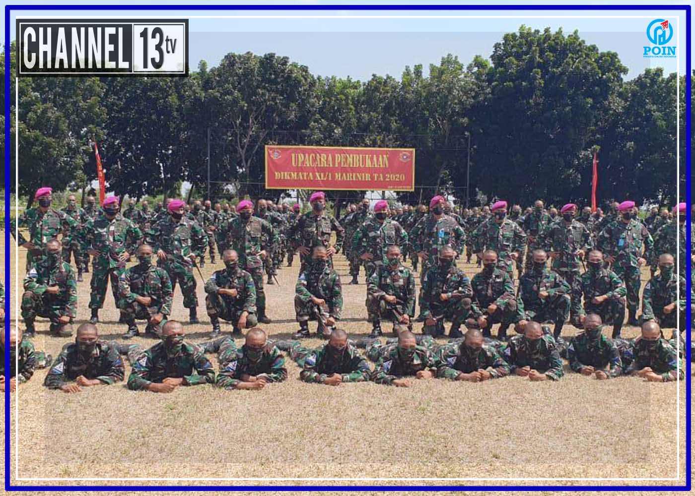 Sejarah Baru Kodikmar Kodiklatal Buka Pendidikan Dikmata XL/1 Kejuruan Marinir di Grati Kabupaten Pasuruan